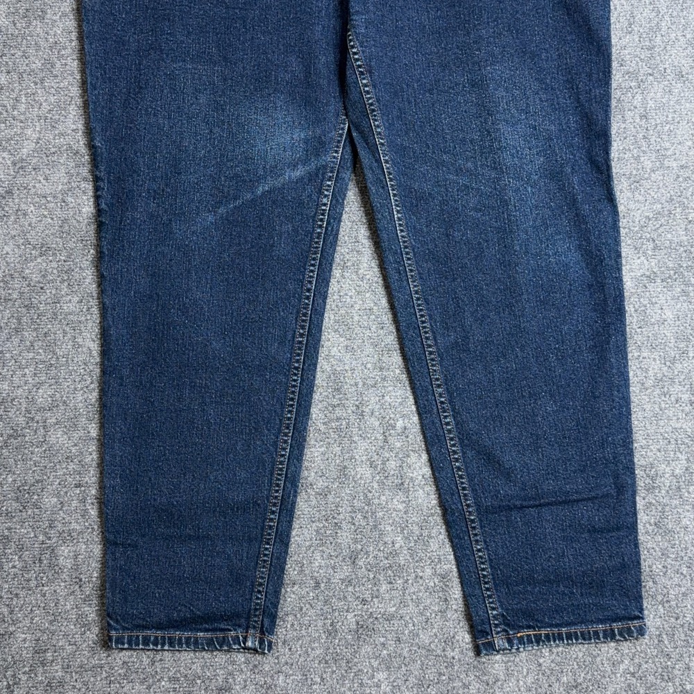 Vintage Levi's 550 Jeans Womens 24 Relaxed Tapered Leg High Rise Dark Wash Denim - Picture 3 of 13